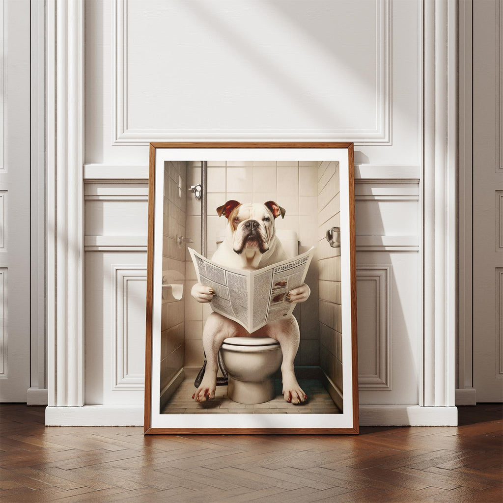 Bulldog Toilet Humour Dog Series 2 image 4