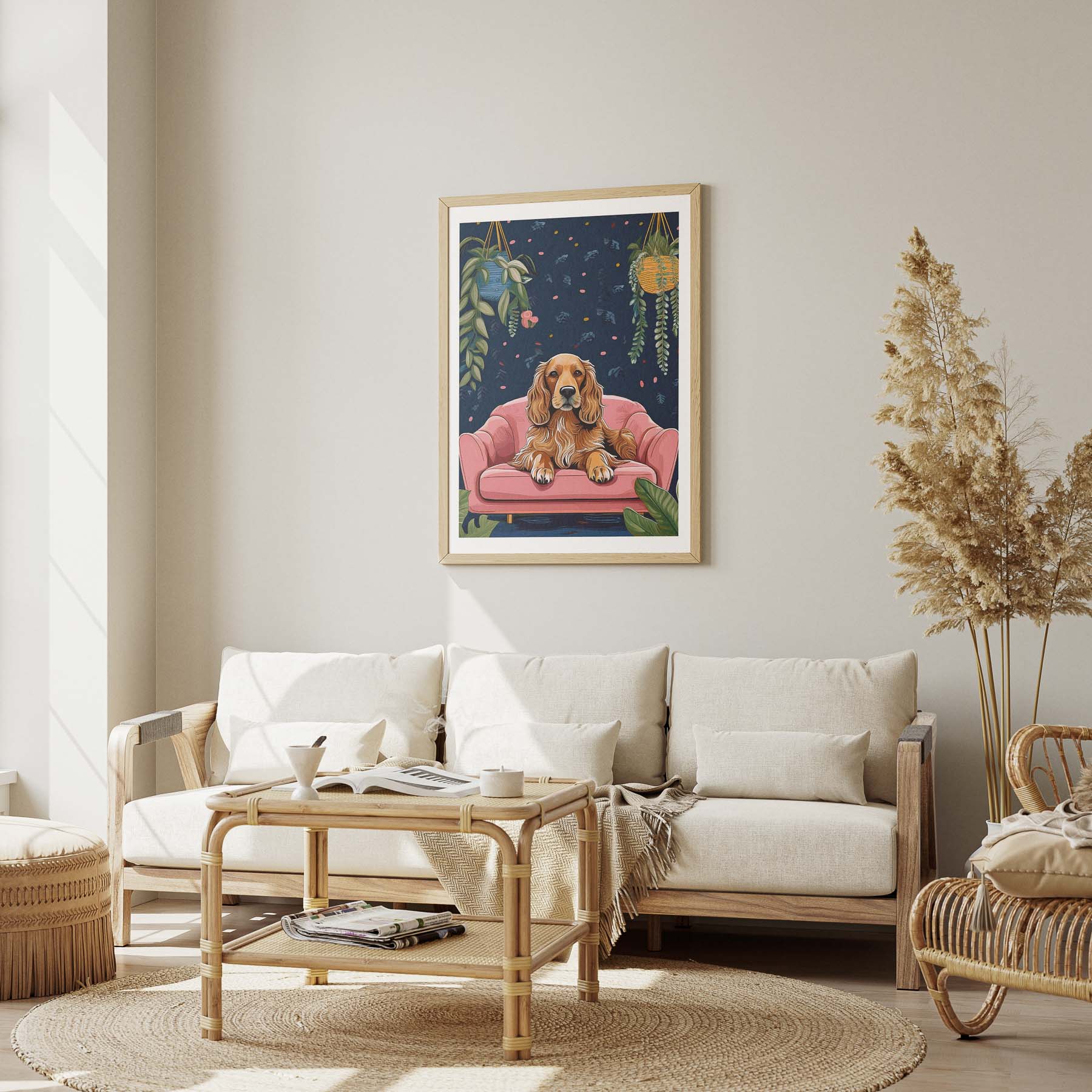 Cocker Spaniel  Just Lounging Around image 1