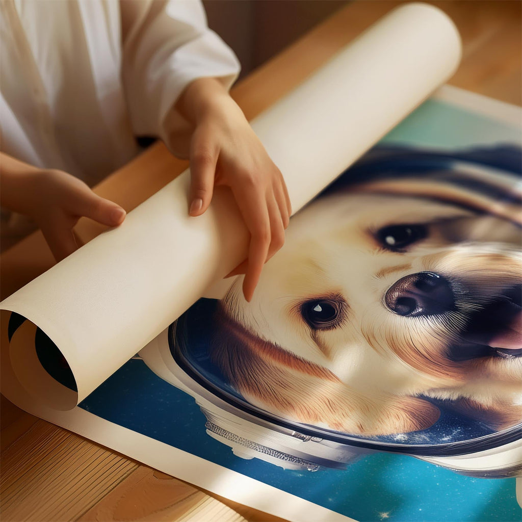 Maltese Astronaut Dog Series image 1