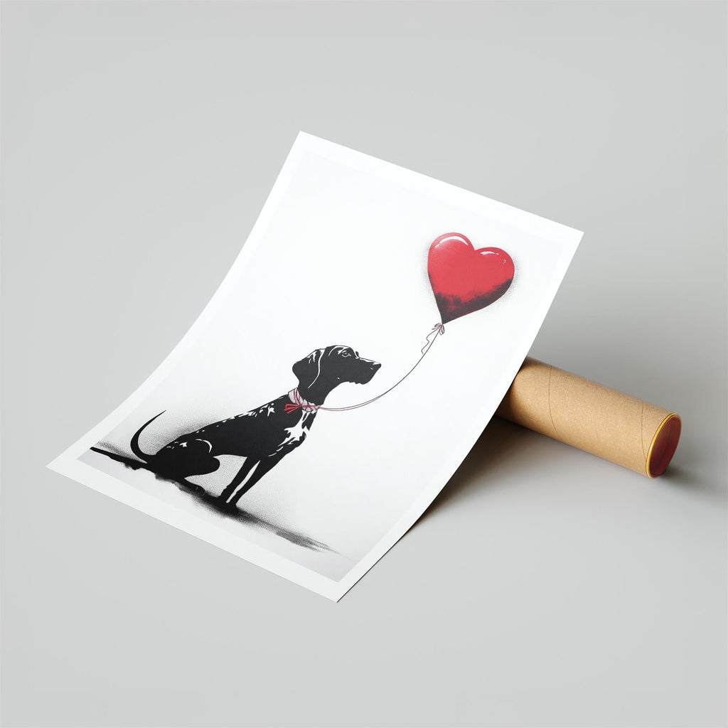 English Pointer DOGSY Series inspired by the Art of Banksy image 6