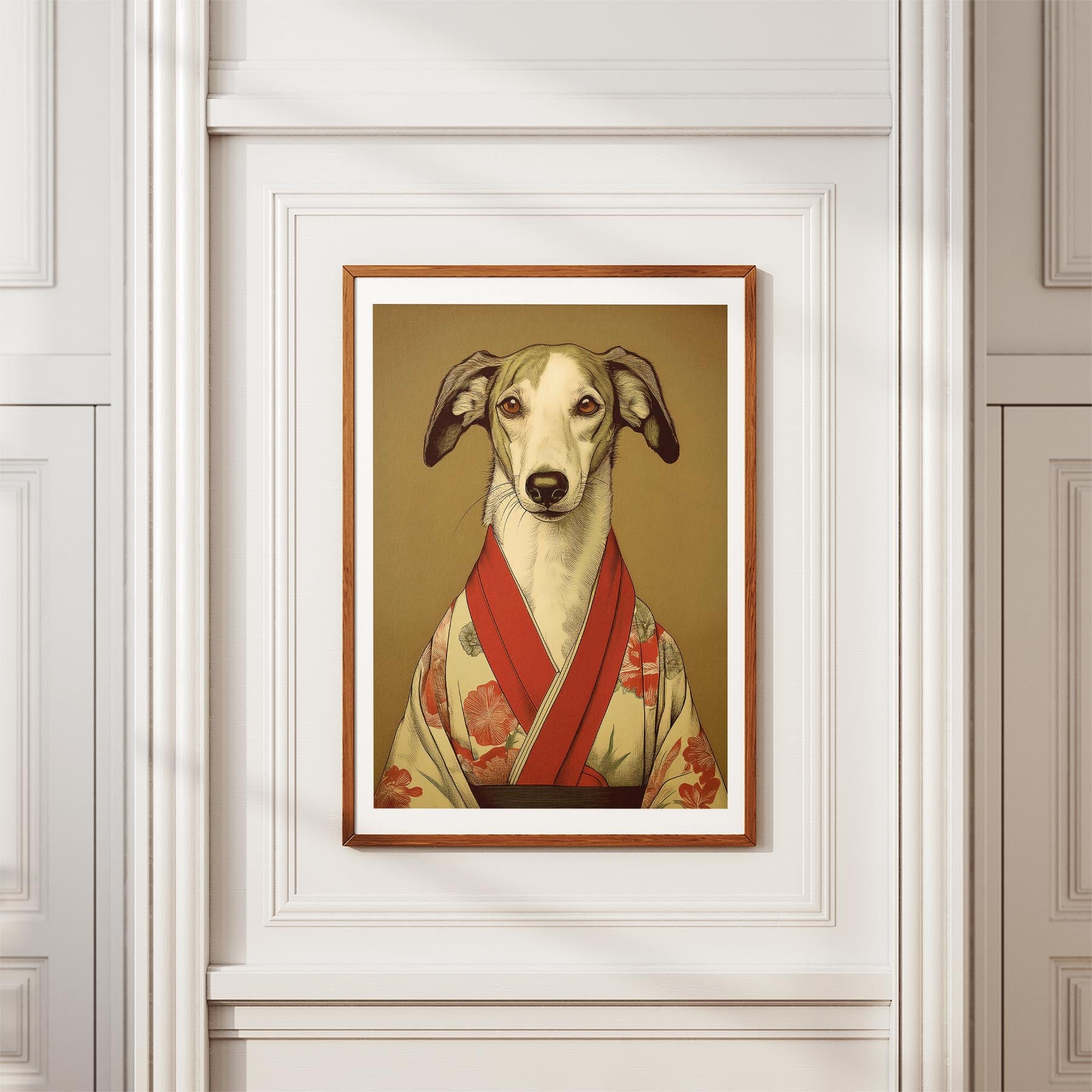 Borzoi Japanse Kimono Dog Series image 3