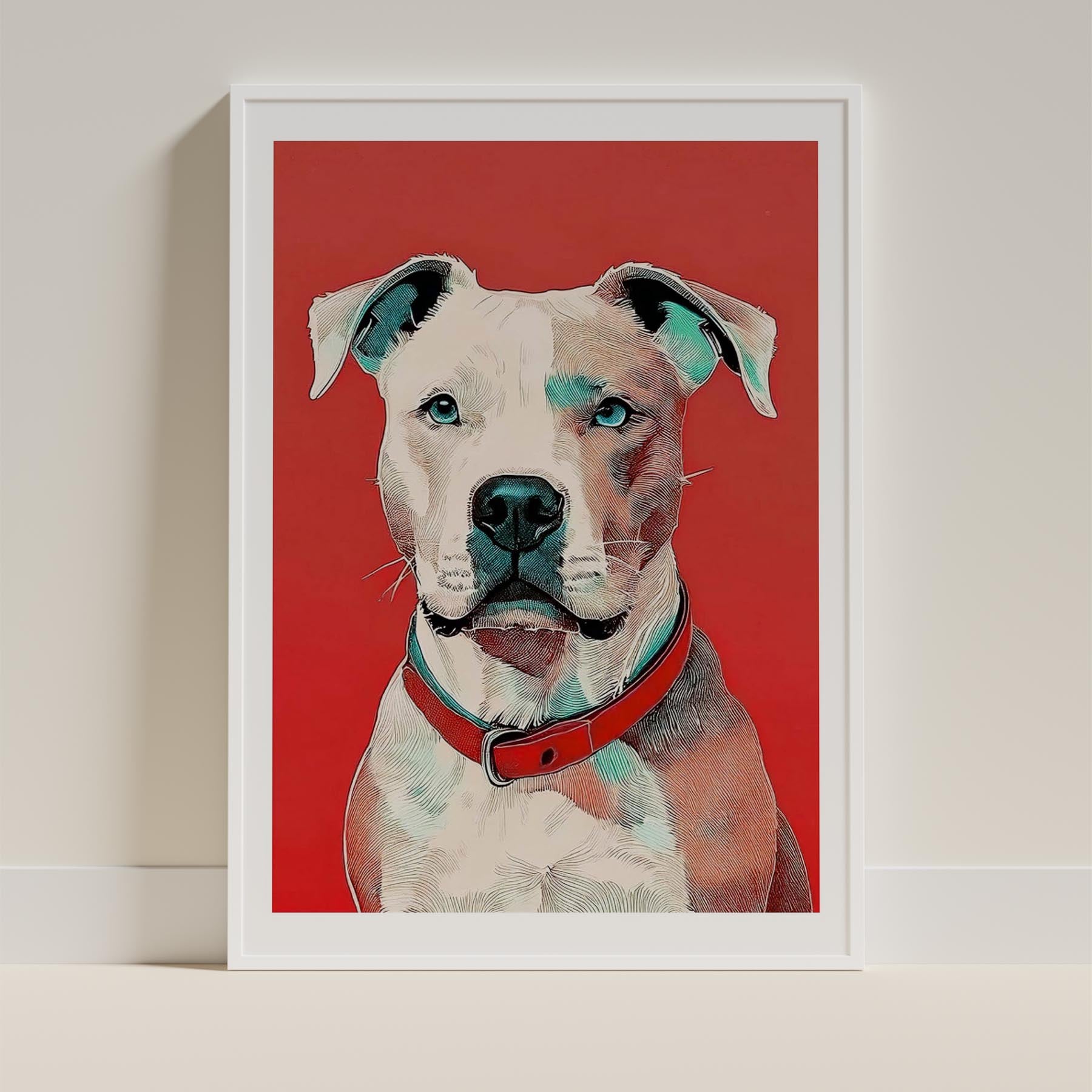 American Staffordshire Terrier Red Dog Series image 9