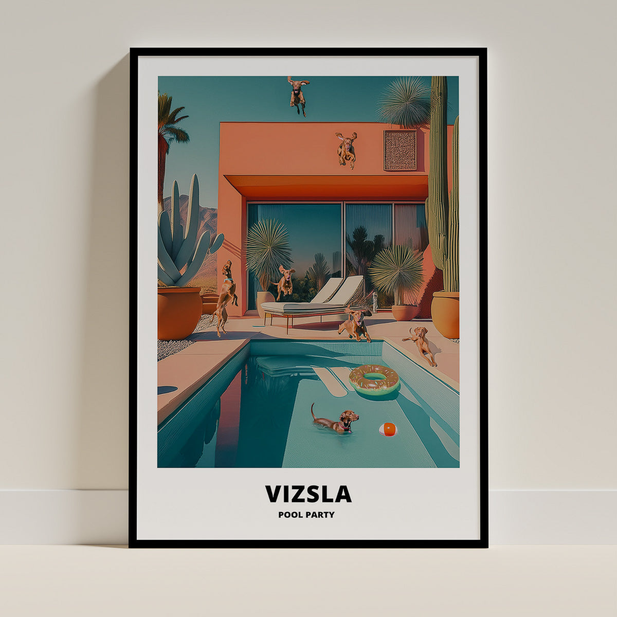 Vizsla Pool Party image 0