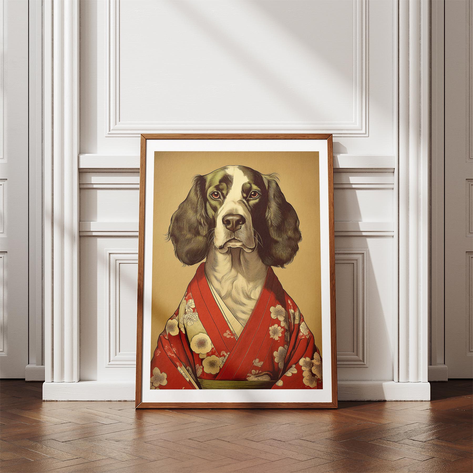 English Springer Spaniel Japanse Kimono Dog Series image 4