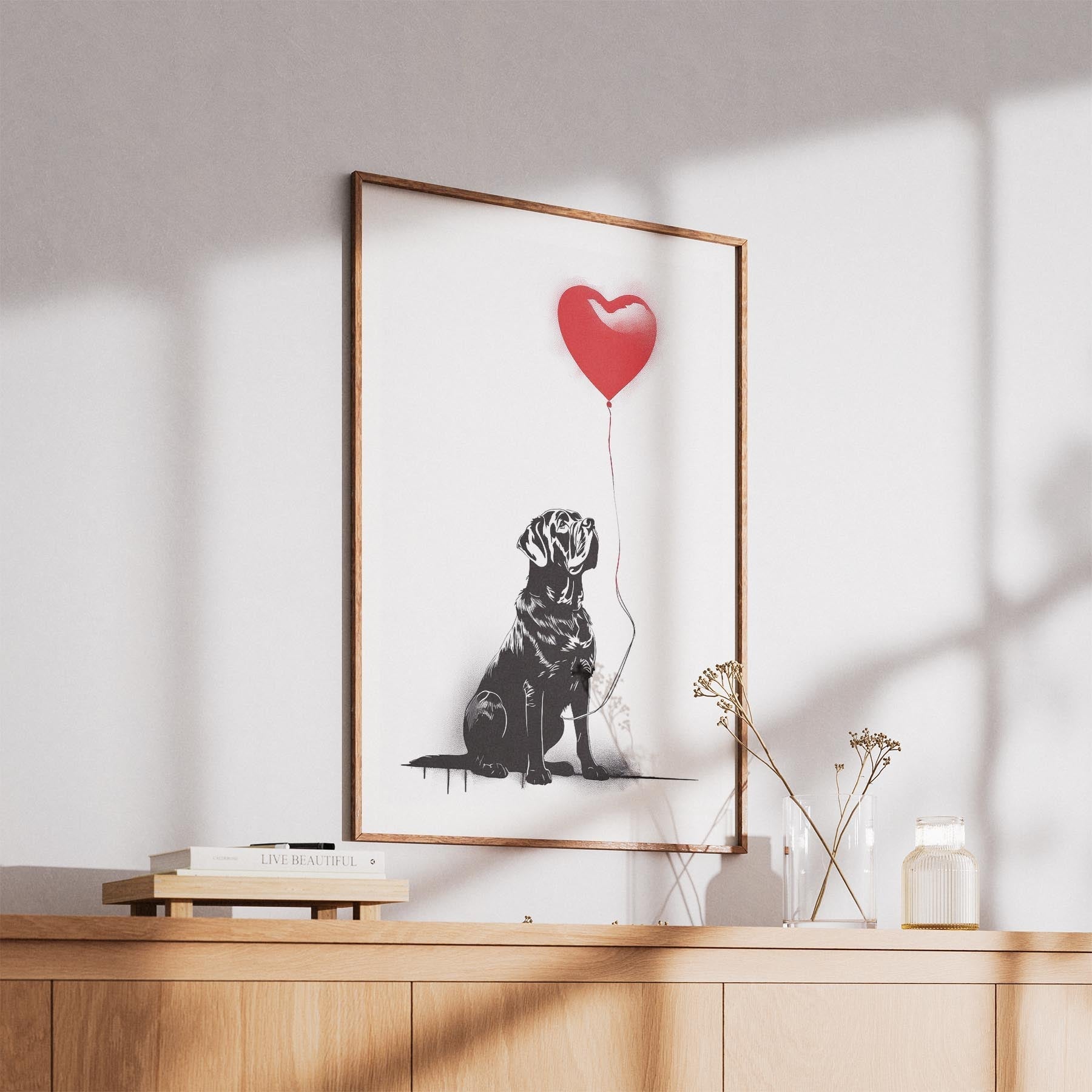 Neapolitan Mastiff DOGSY Series inspired by the Art of Banksy image 5