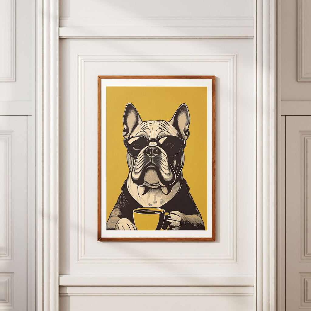 Bull Dog Chillin Coffee Dog image 2