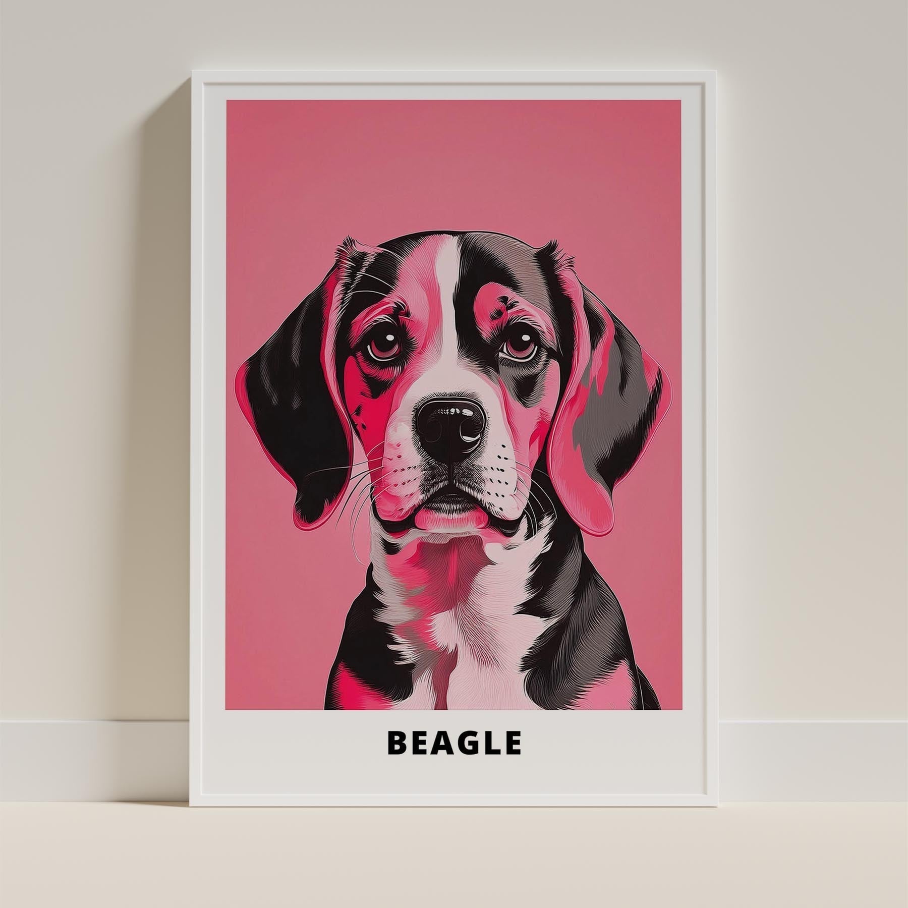 Beagle Pink and Black Dog Series 1 image 9
