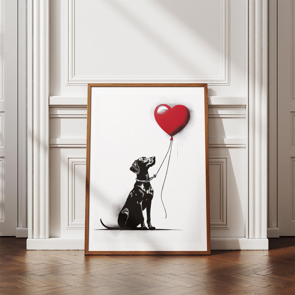 Rhoedesian Ridgeback DOGSY Series inspired by the Art of Banksy image 4