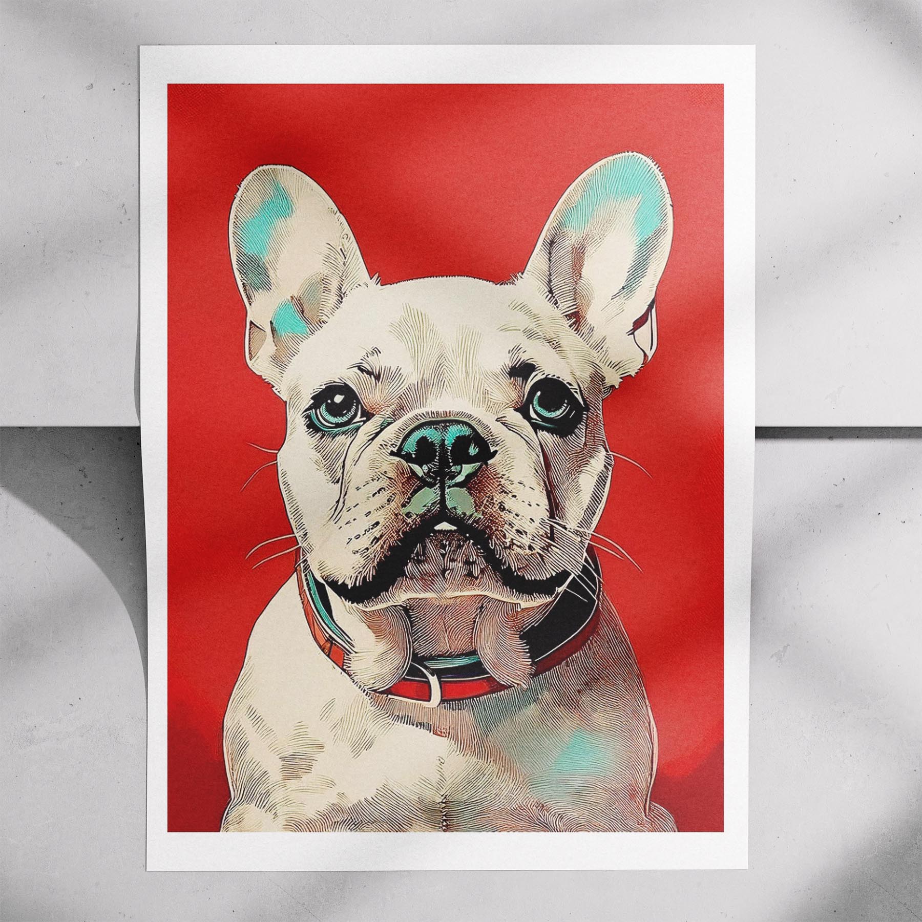 French Bulldog Red Dog Series image 7