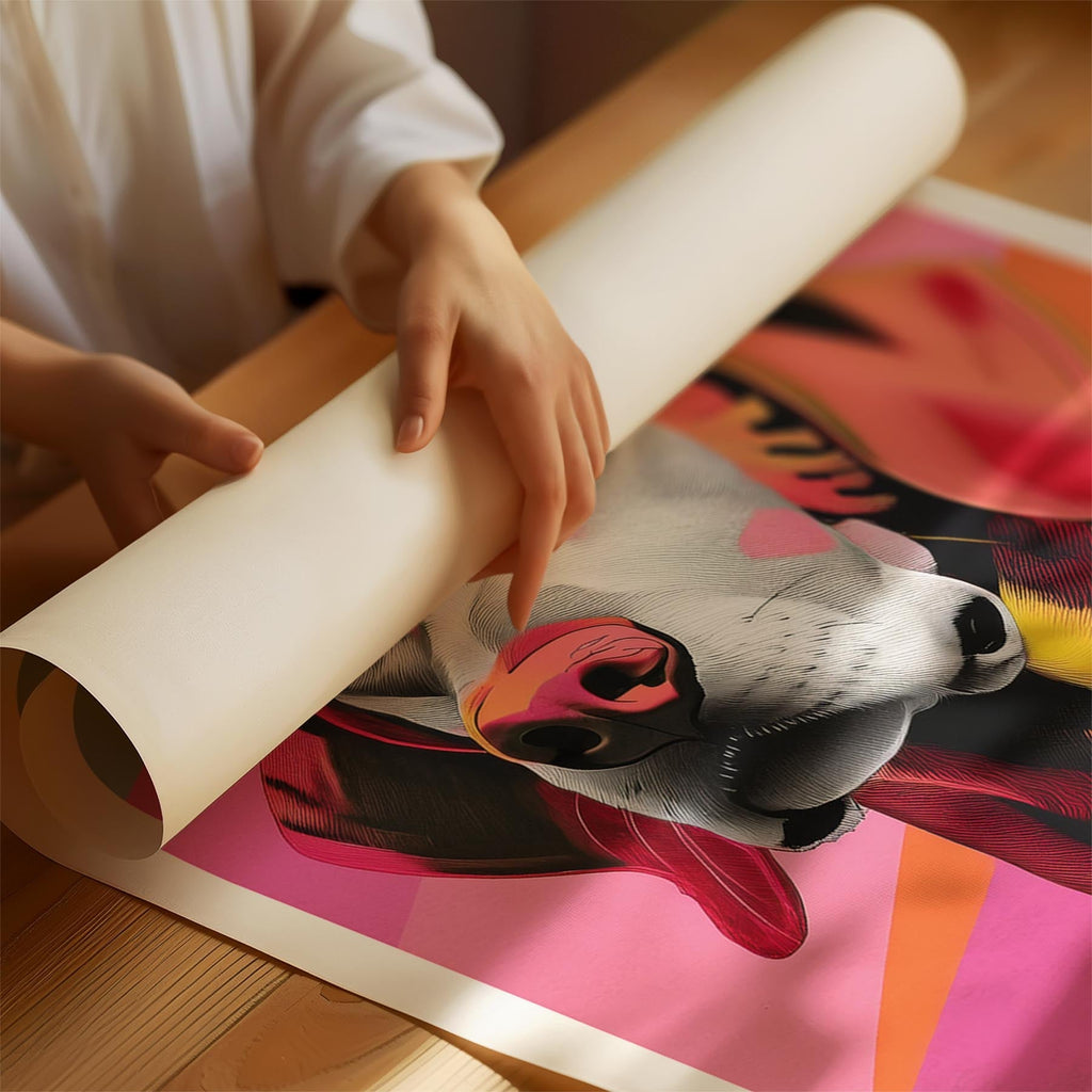 Hungarian Vizsla Modern Pop Dog Series image 1