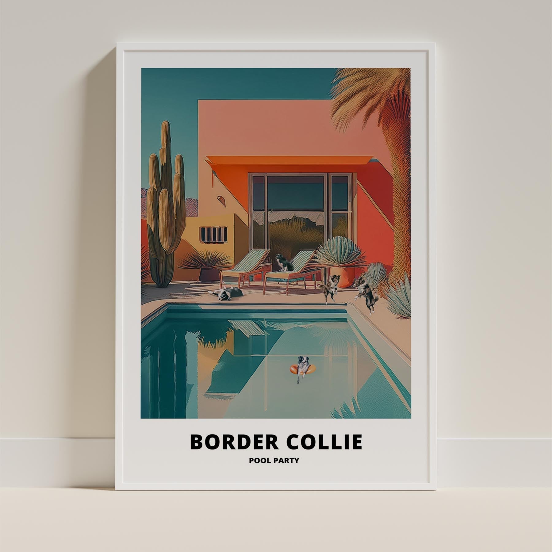 Golden Terrier Pool Party image 10