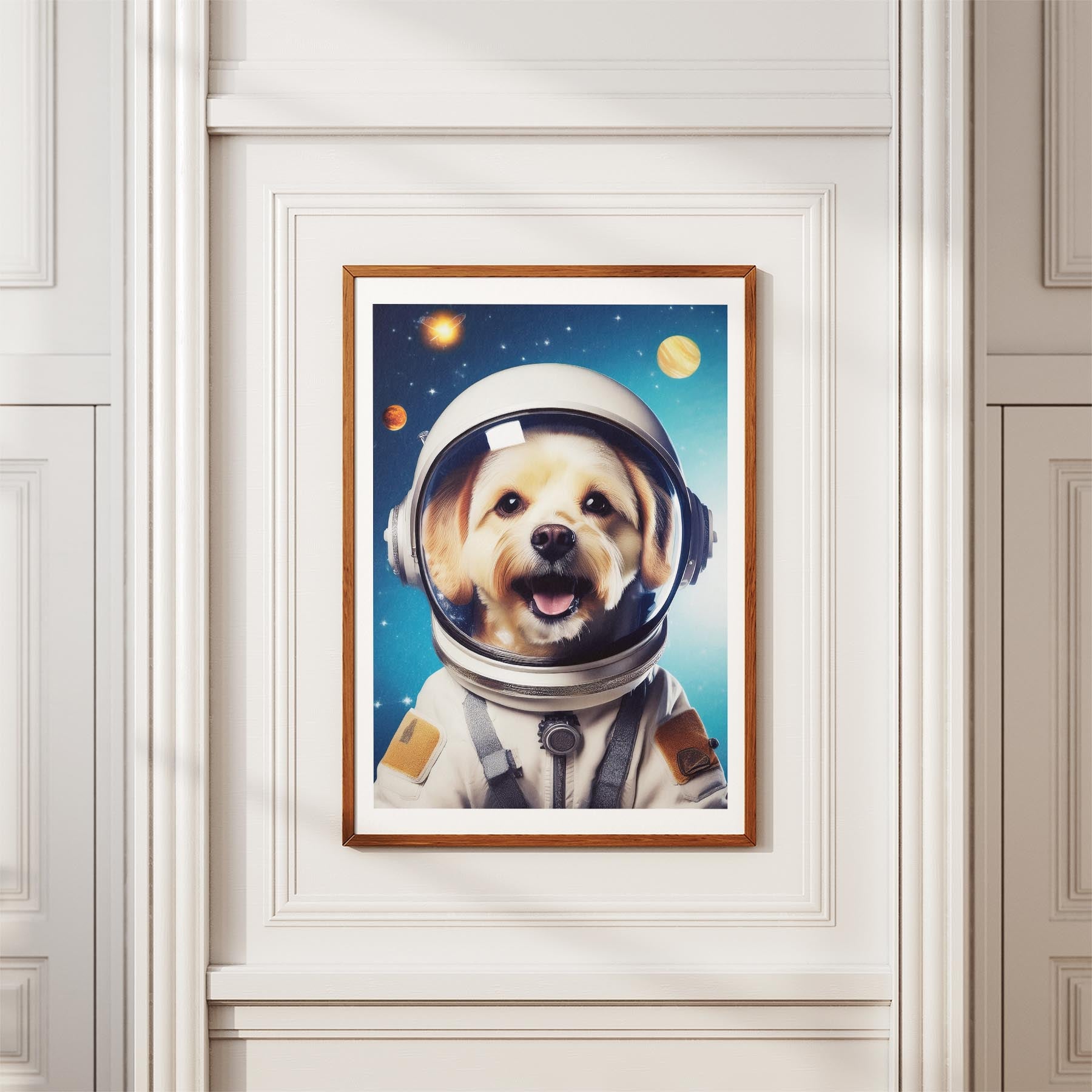 Maltese Astronaut Dog Series image 3