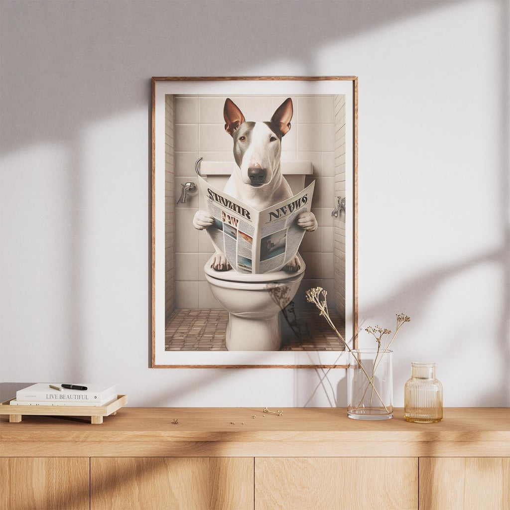 Bull Terrier Toilet Humour Dog Series 3 image 8