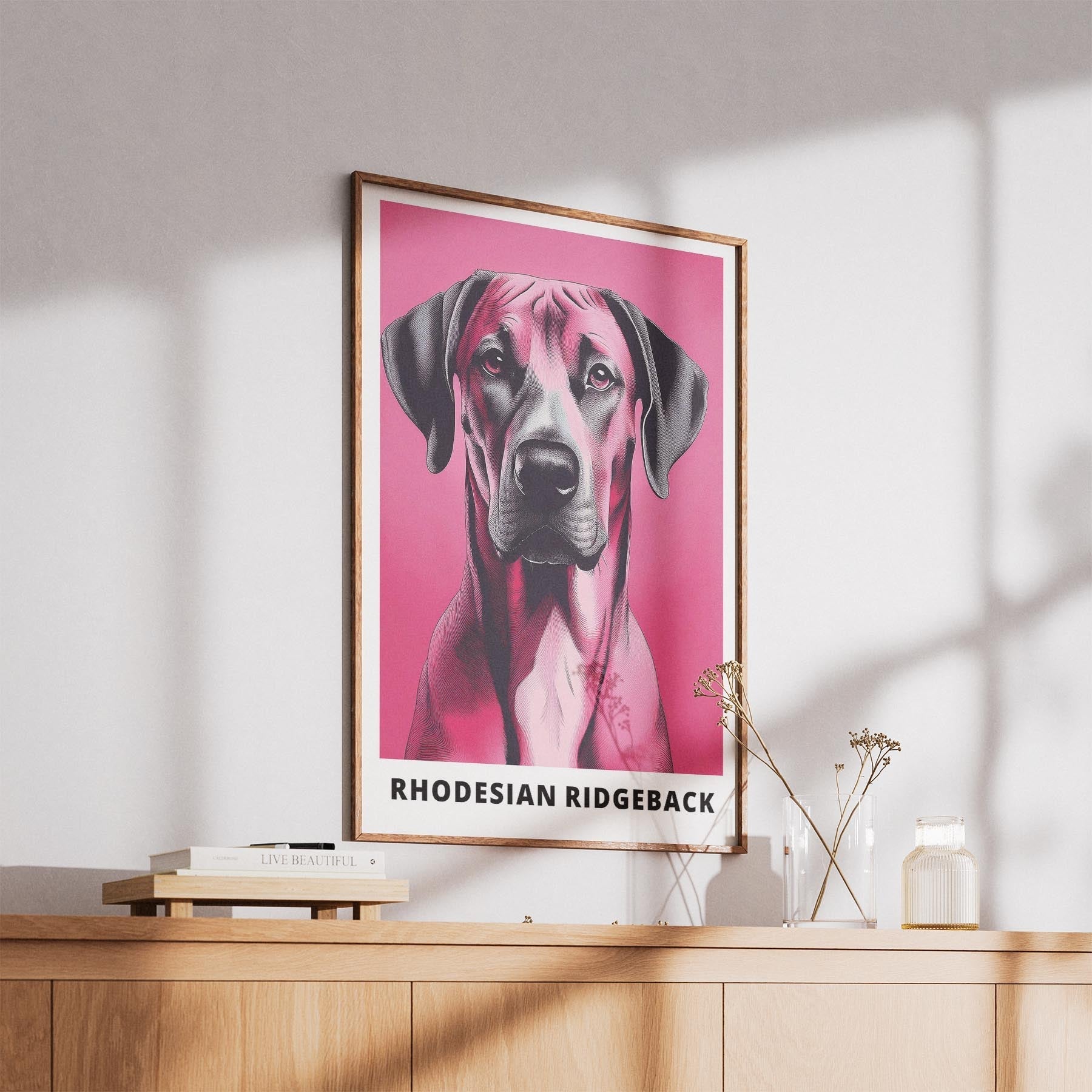 Rhoedesian Ridgeback Pink and Black Dog Series 1 image 5