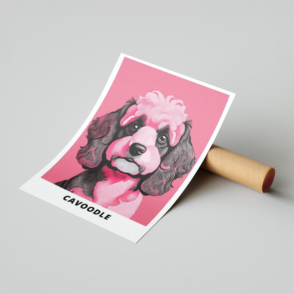 Cavoodle Pink and Black Dog Series 2 image 6