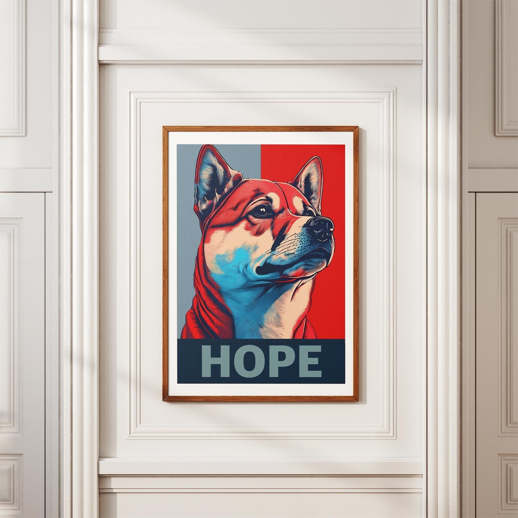 Shiba HOPE Series Inspired by the Obama Poster image 3