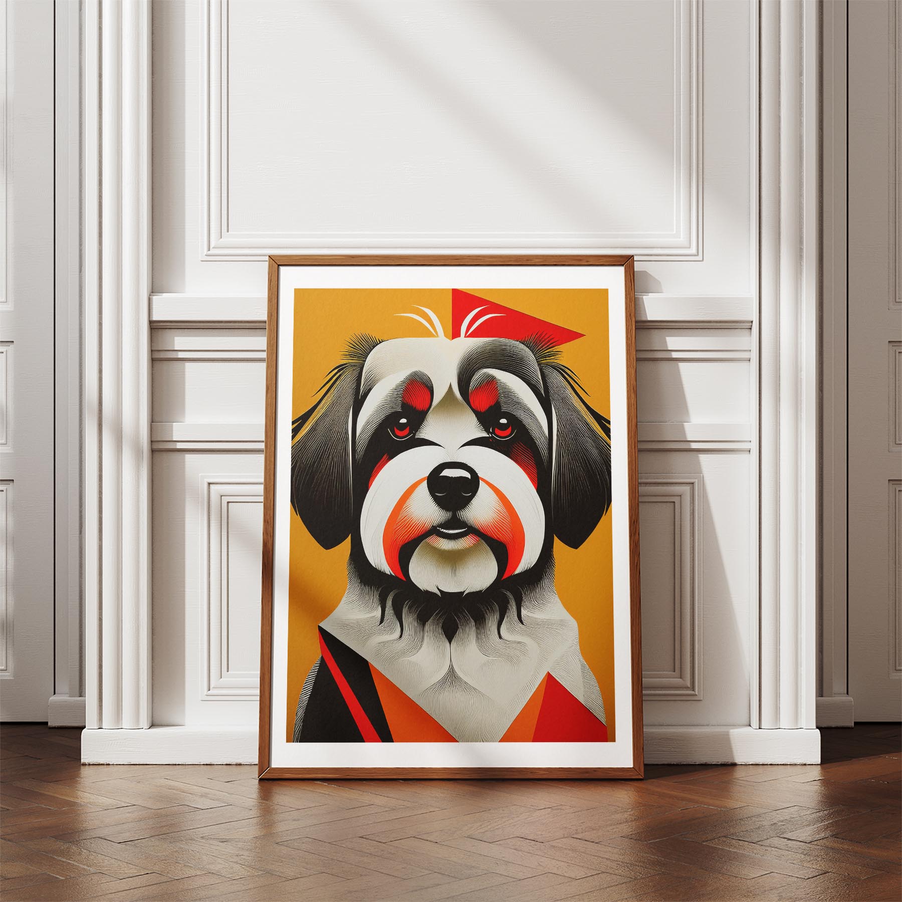 Havanese Geometric Orange Series image 4