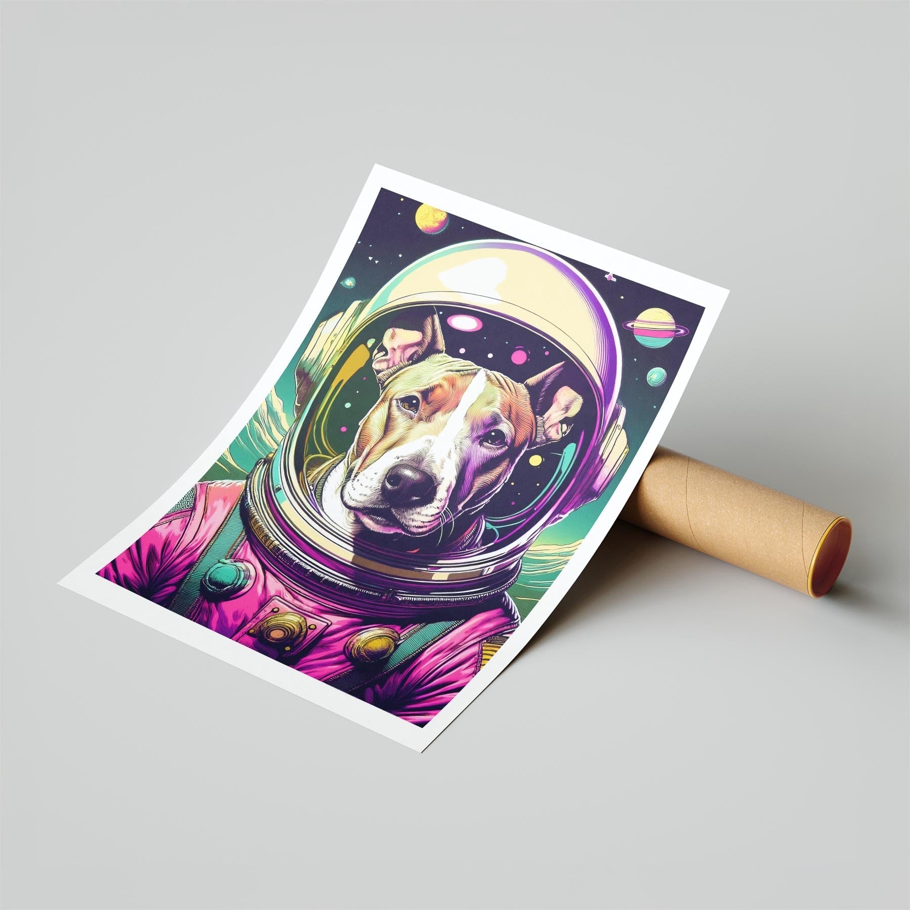 Bull Terrier Space Dogs Series image 6