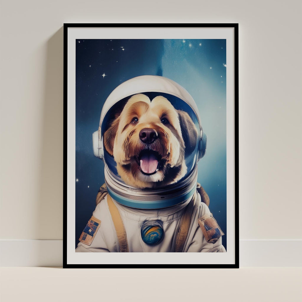 Old English Sheepdog Astronaut Dog Series image 0