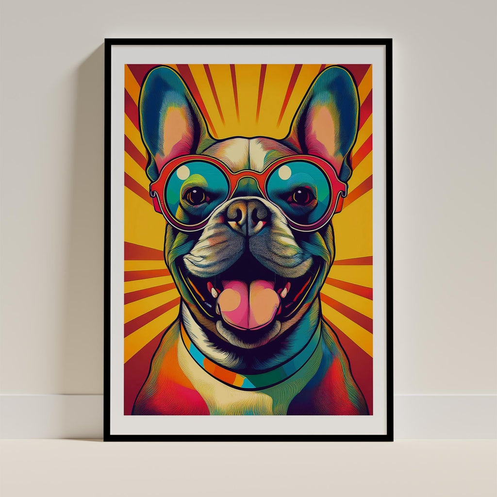 French Bull In Colourful Sunnies 2 image 12