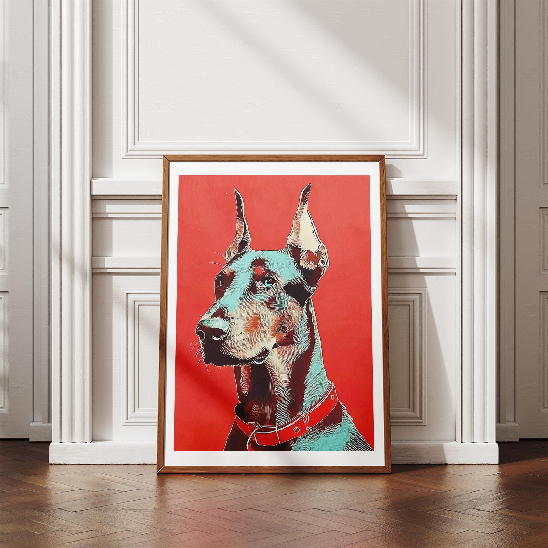 Doberman Red Dog Series image 4