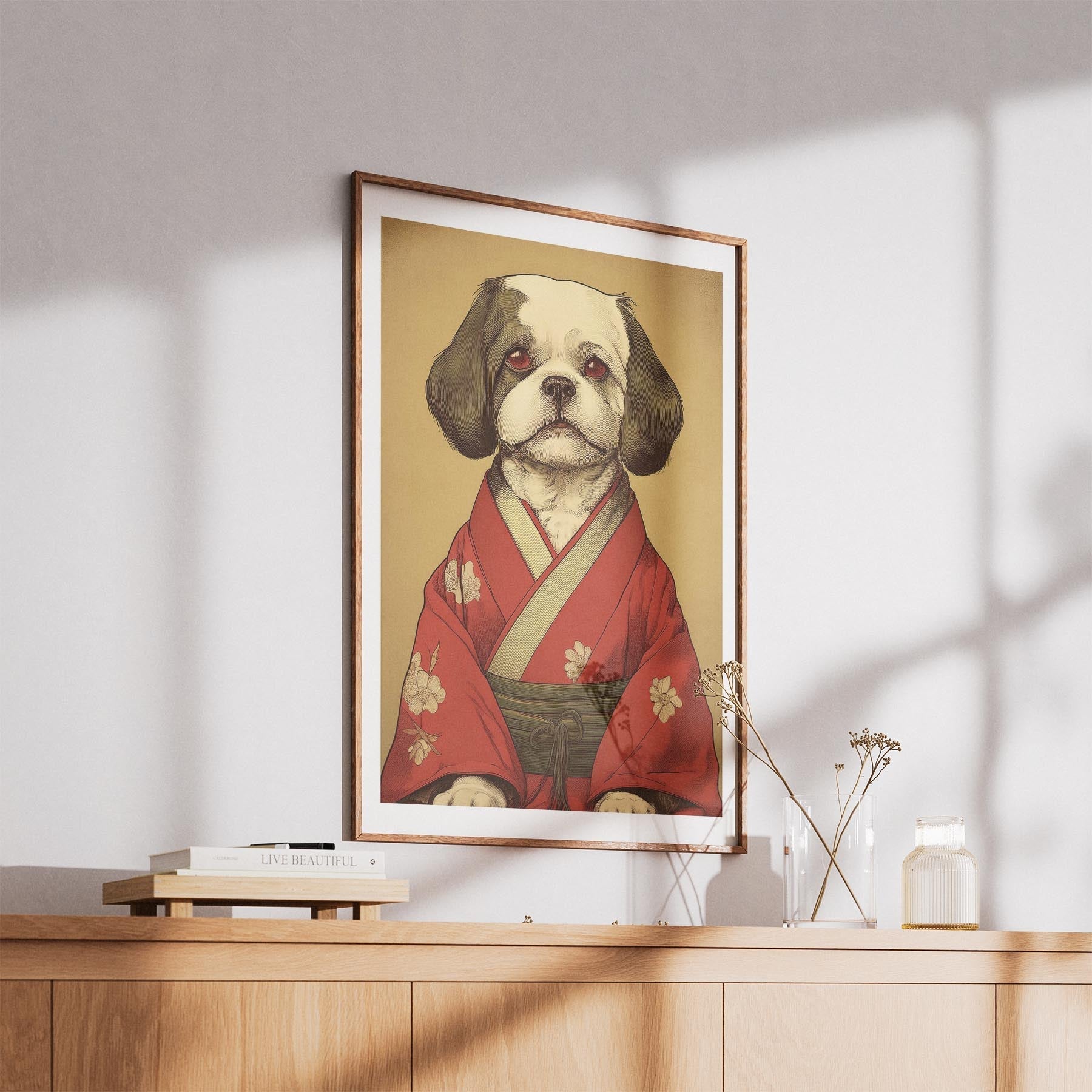 Shih Tzu Japanse Kimono Dog Series image 5