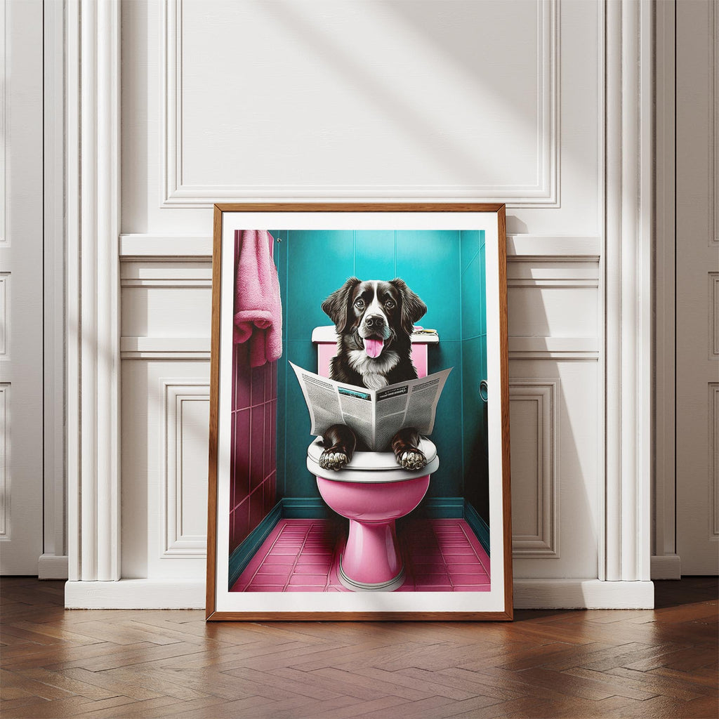 Murray River Retriever Toilet Dogs PInk and Turquise image 4