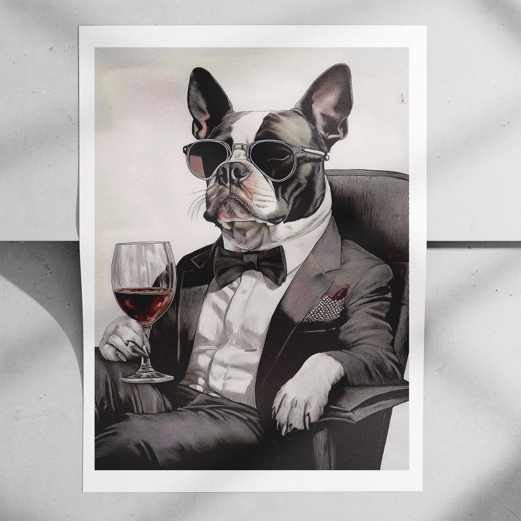 Boston Terrier The Distinguished Gentleman Dog Series 1 image 7