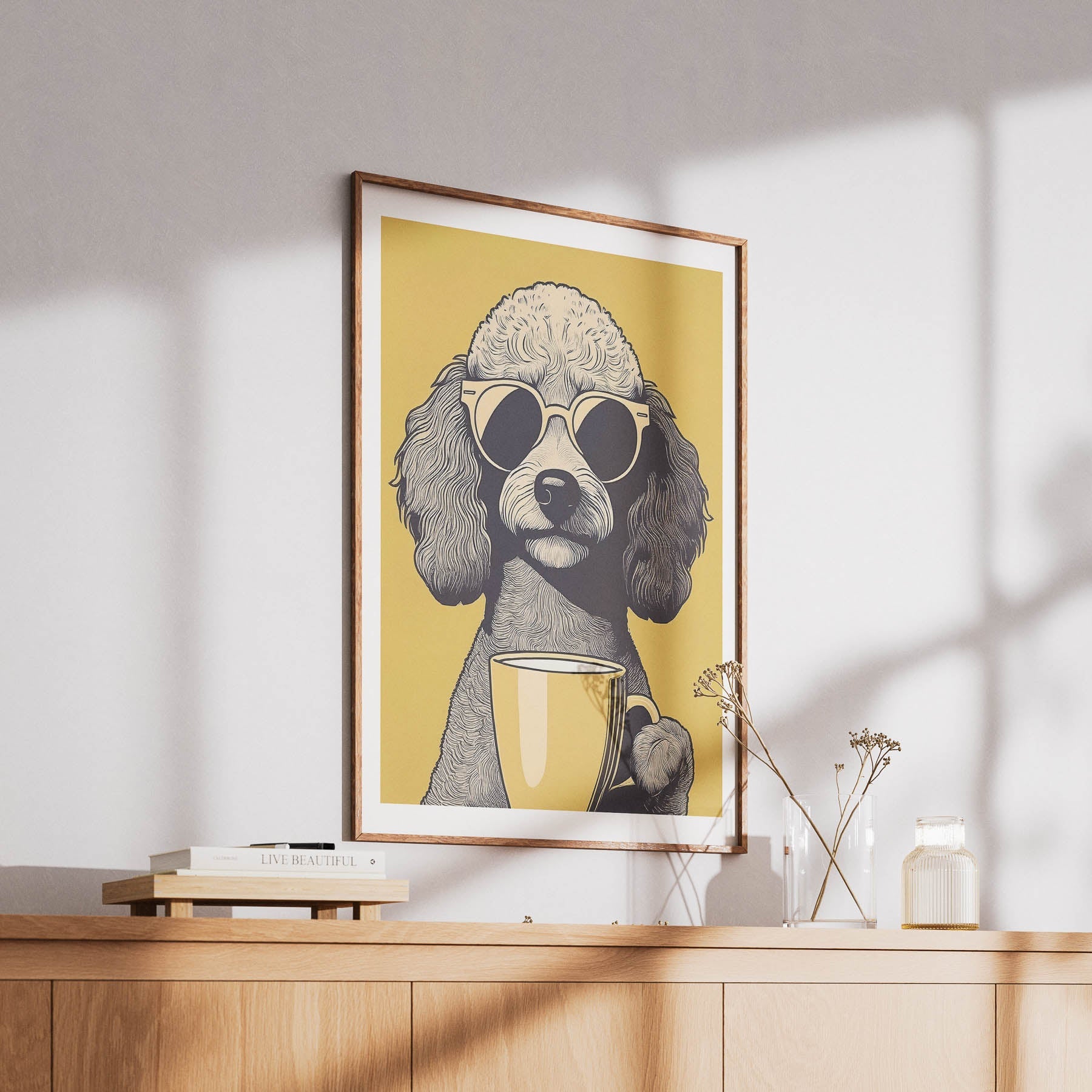 Poodle Chillin Coffee Dog image 6