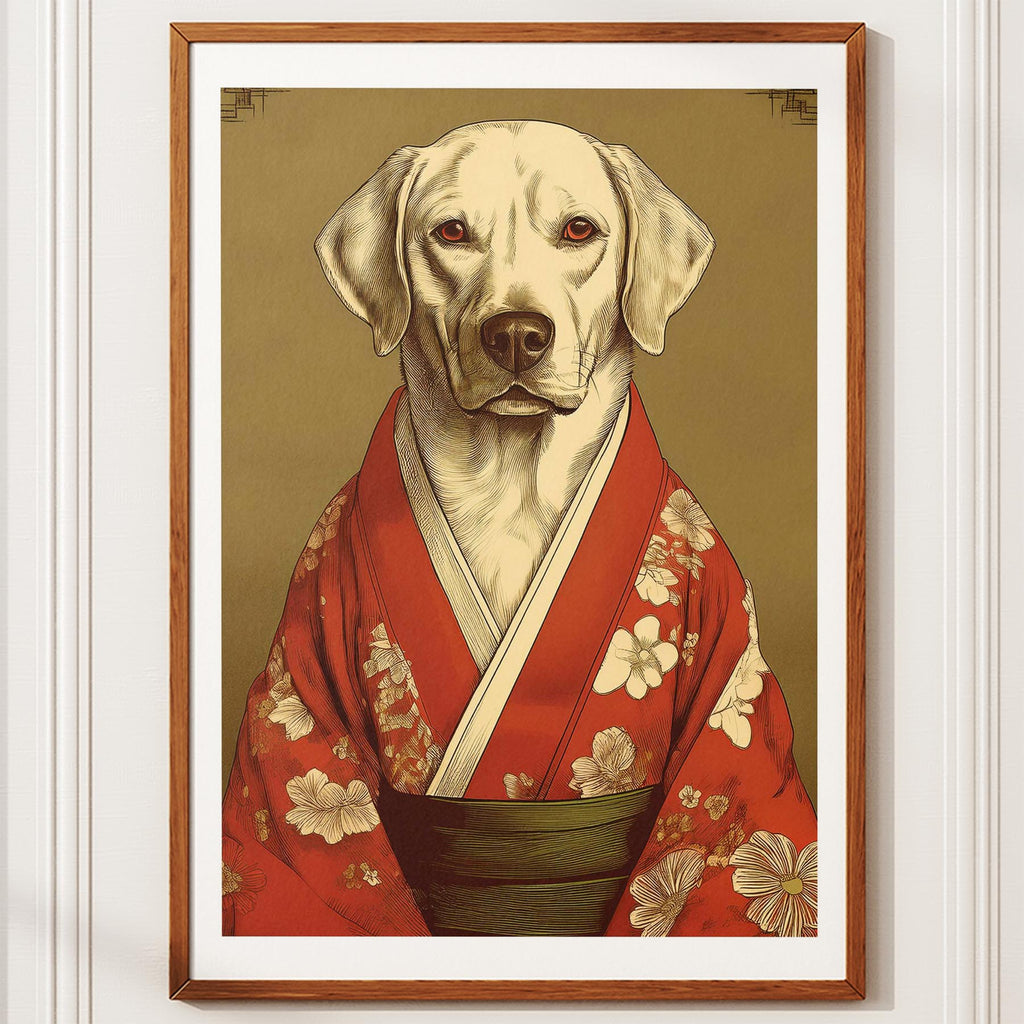 Labrador Retriever Japanse Kimono Dog Series image 10