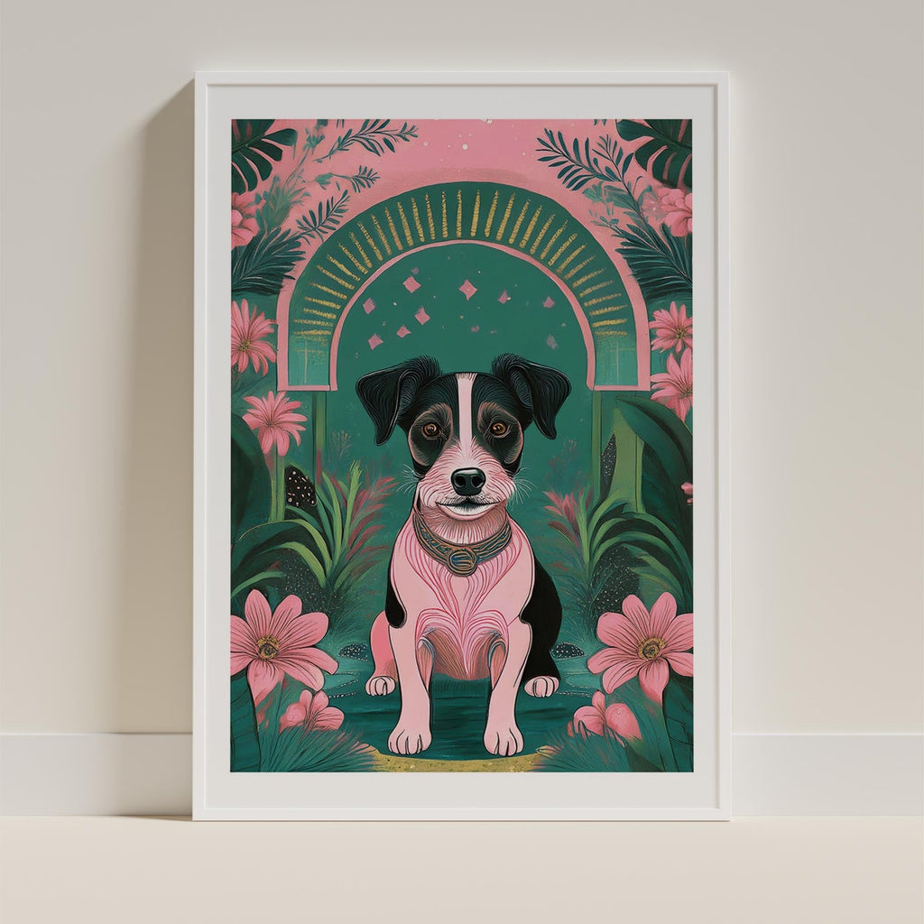 Jack Russell Terrier Flowery Dog image 9