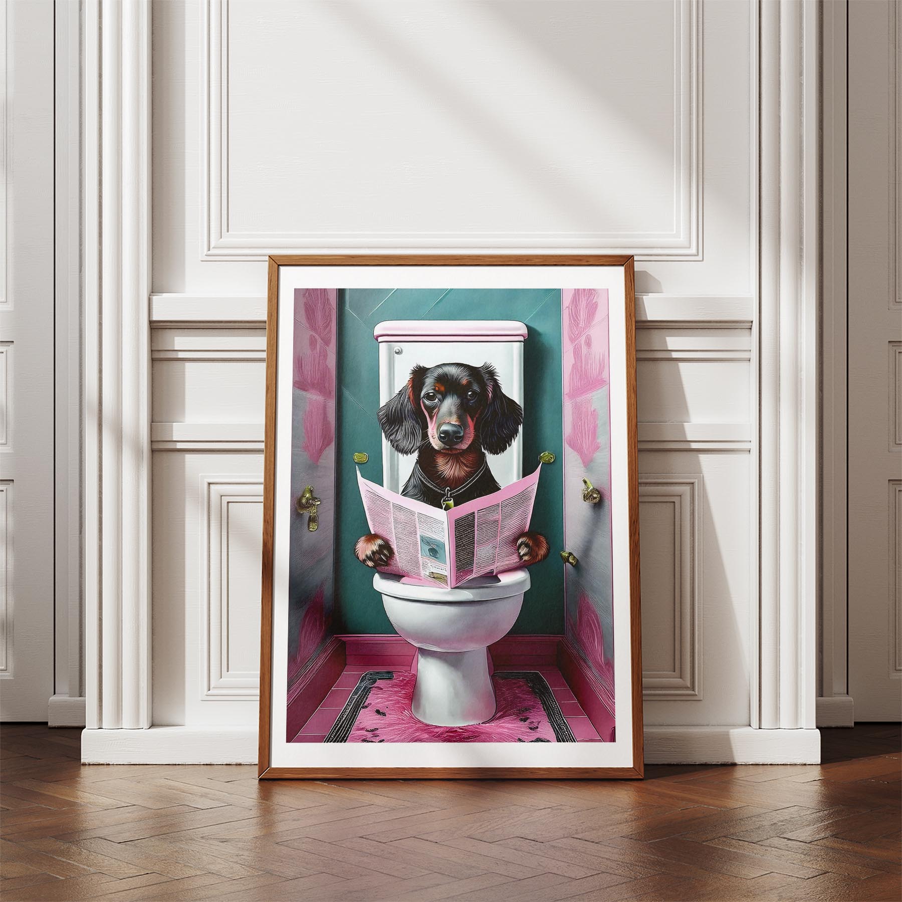 Dachshund Toilet Humour Dog Series 3 image 4