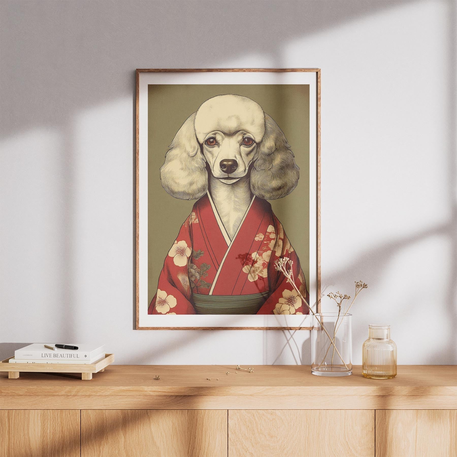 Poodle Japanse Kimono Dog Series image 8