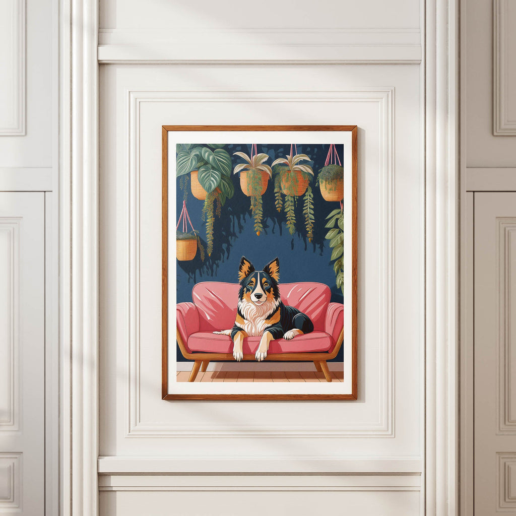 Border Collie  Just Lounging Around image 2