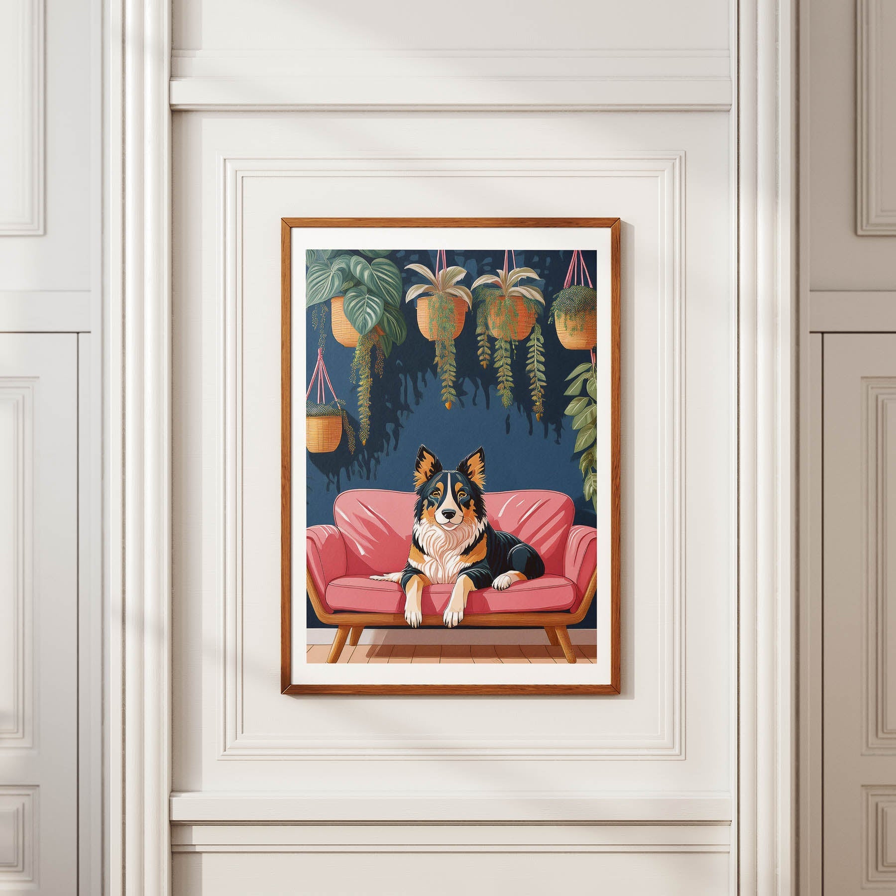 Border Collie  Just Lounging Around image 2