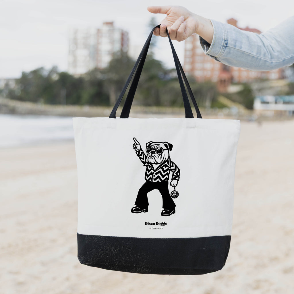 Bull Terrier 70's Disco Doggo Bag image 1
