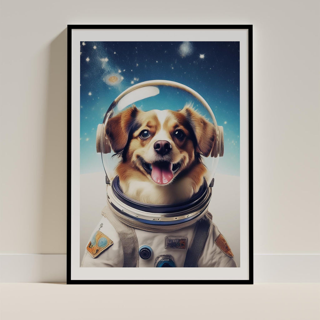 Papillon Astronaut Dog Series image 0