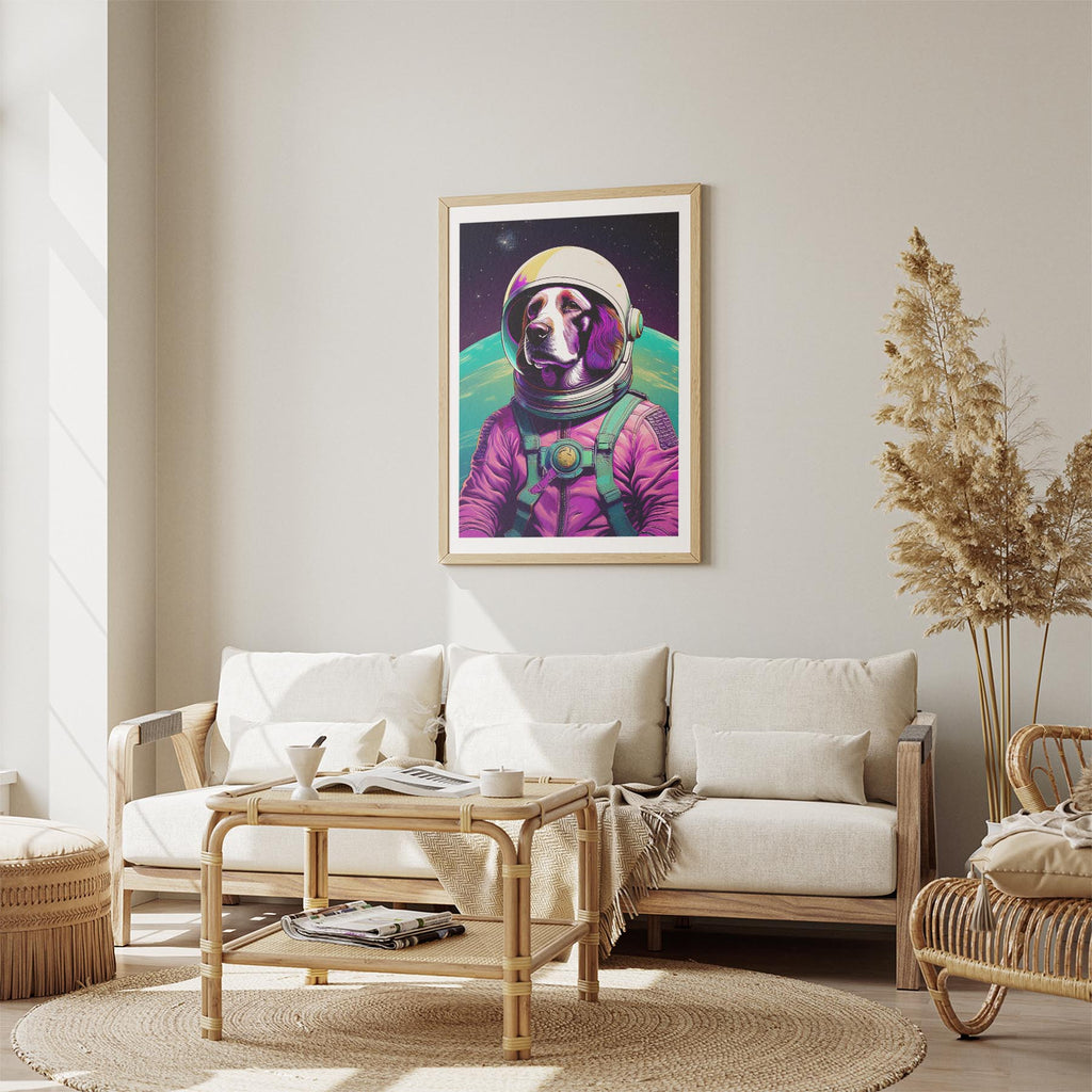 English Setter Space Dogs Series image 2