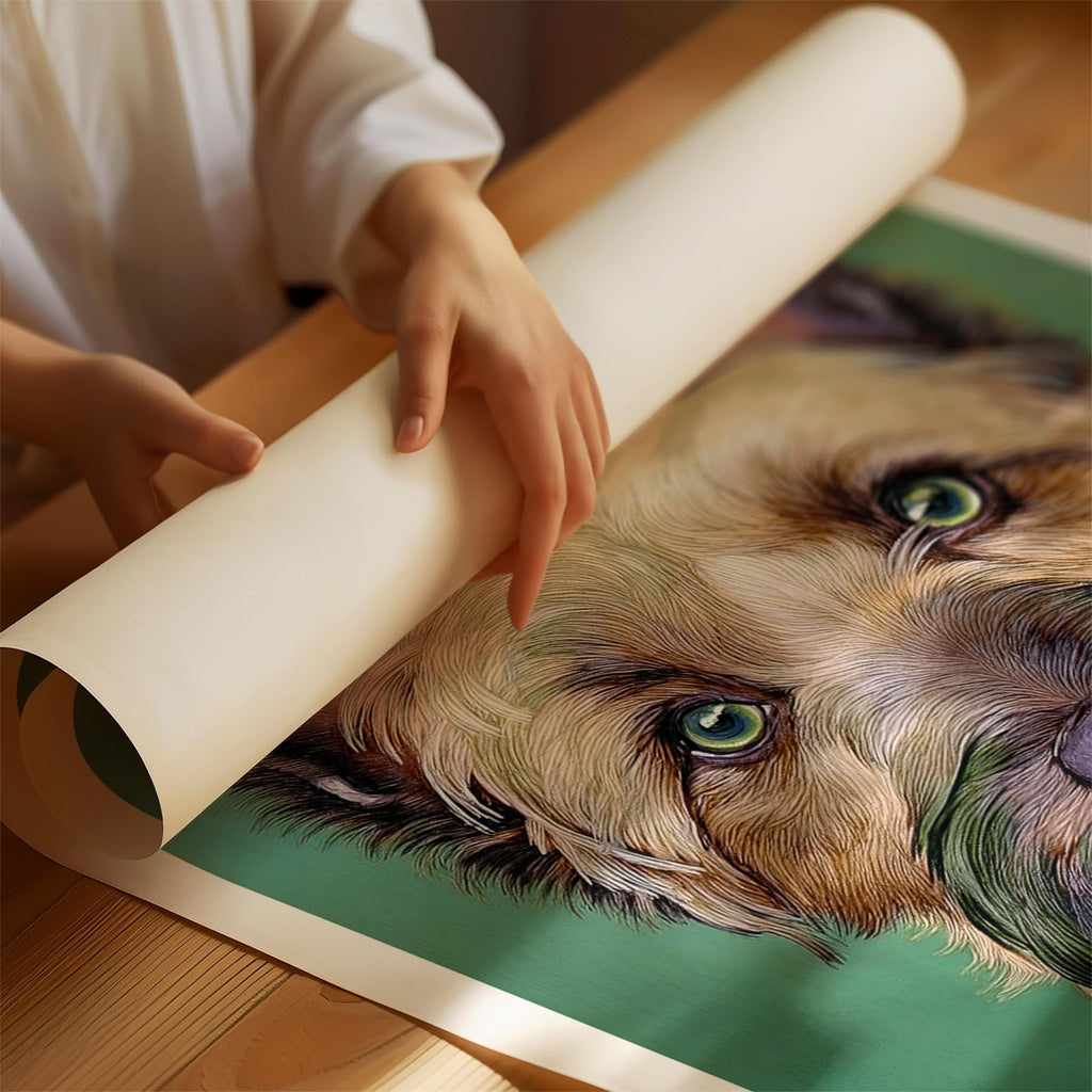 Scottish Terrier Green Painted Series image 1