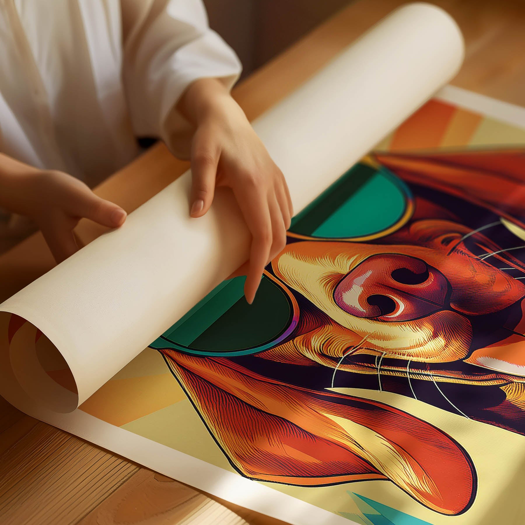 Dog In Colourful Sunnies 15 image 3