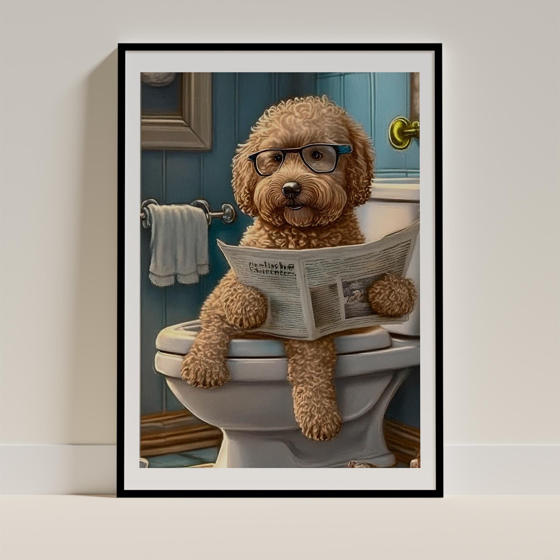 Cavoodle Toilet Humour Dog Series 1 image 0