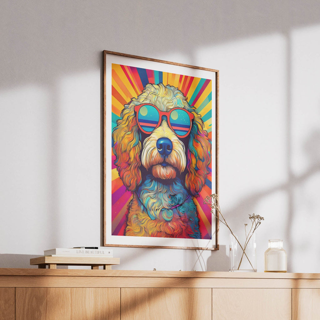Cavoodle In Colourful Sunnies 1 image 6
