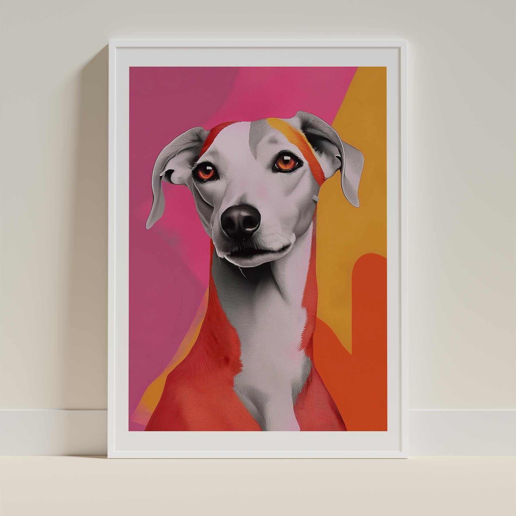 Whippet Modern Pop Dog Series image 11
