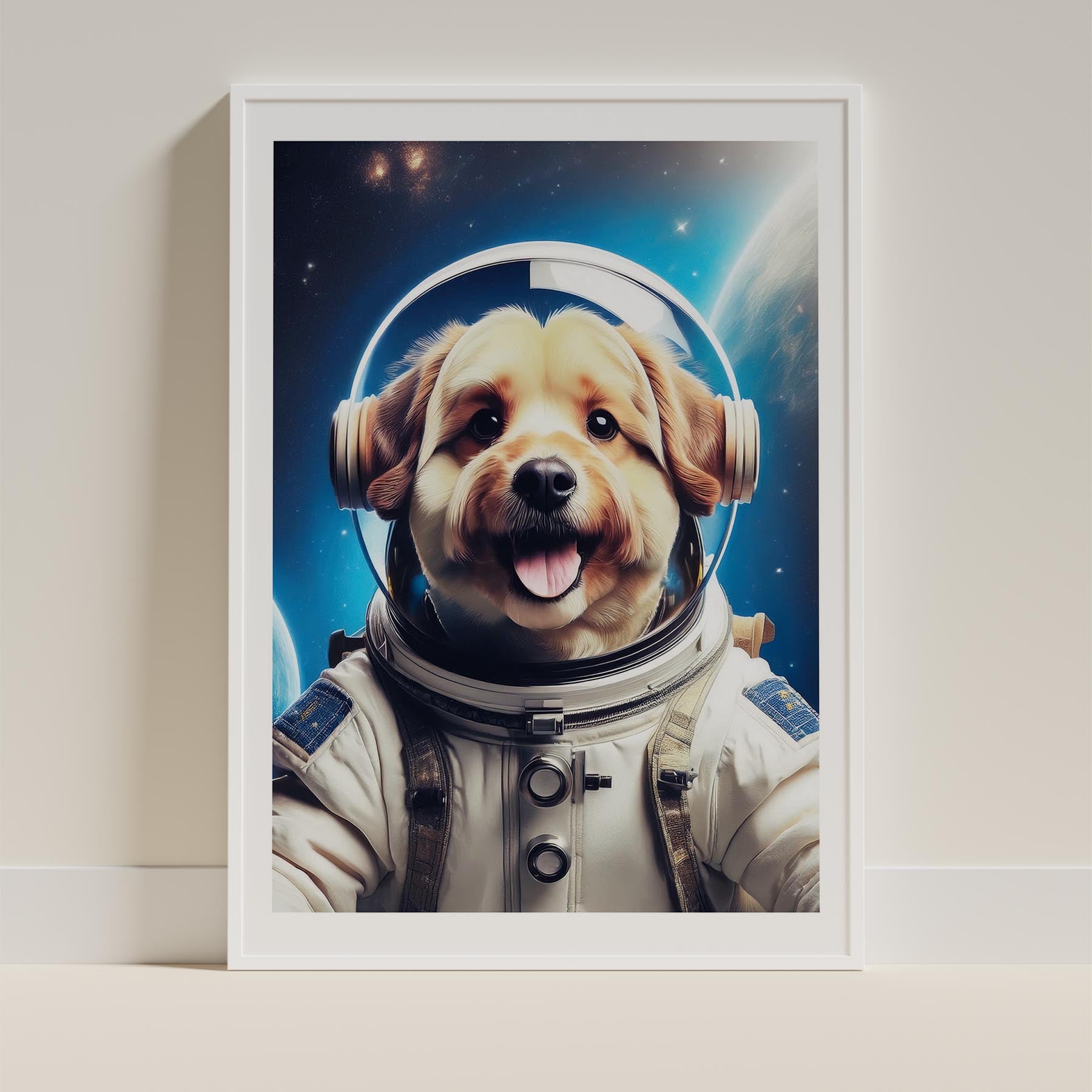 Coton de Tulear Astronaut Dog Series image 9