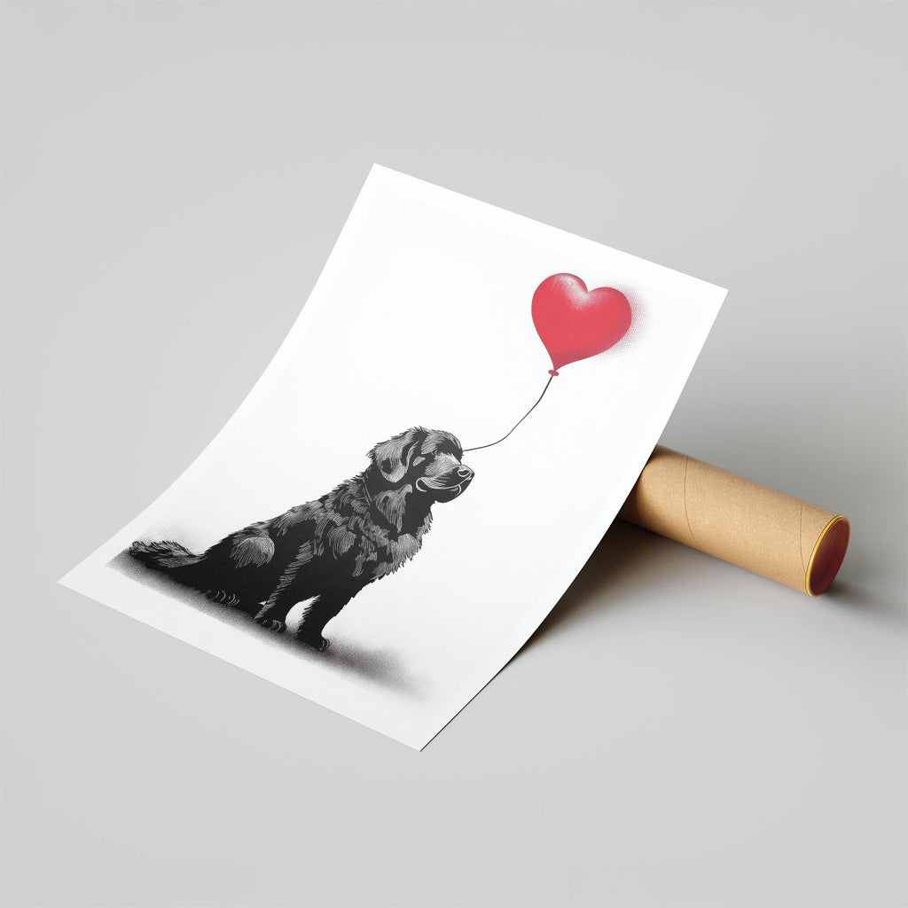 Newfoundland DOGSY Series inspired by the Art of Banksy image 6