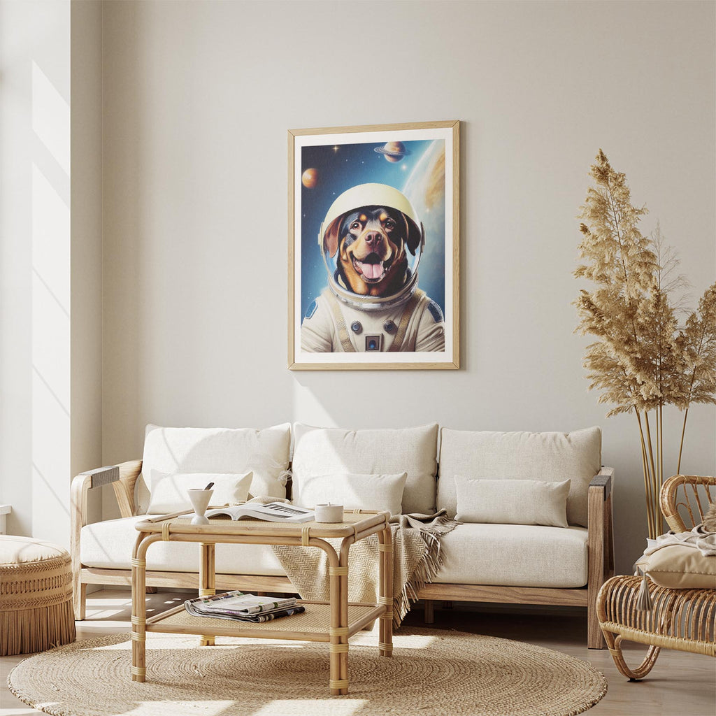 Rottweiler Astronaut Dog Series image 2