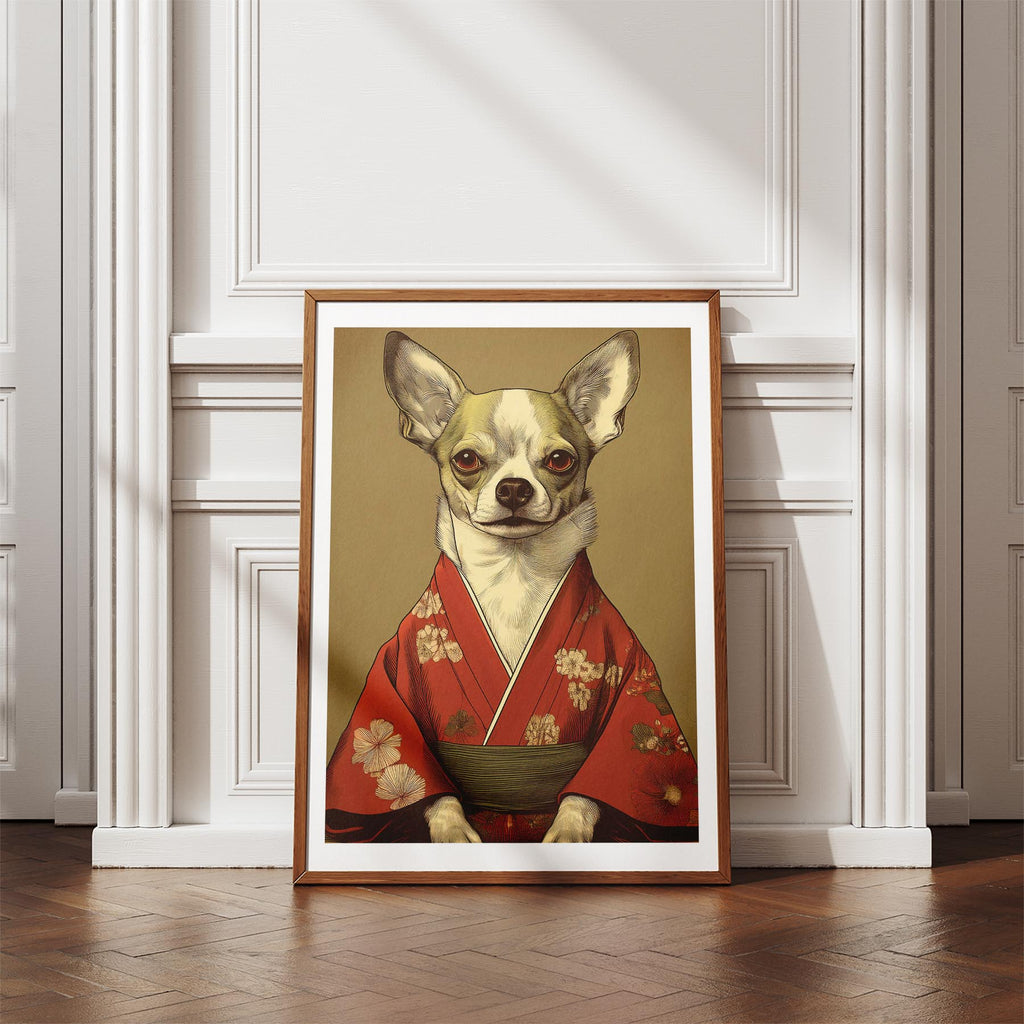 Chihuahua Japanse Kimono Dog Series image 4