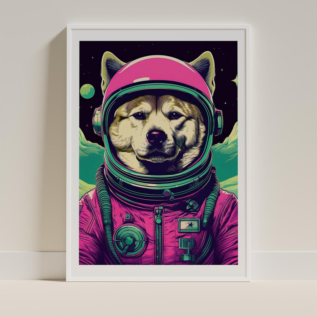 Akita Inu Space Dogs Series image 9