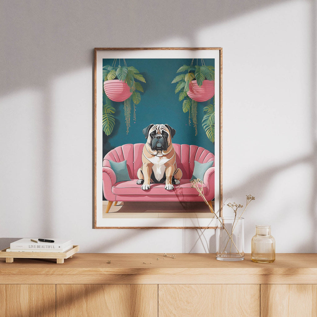 Bullmastiff  Just Lounging Around image 8