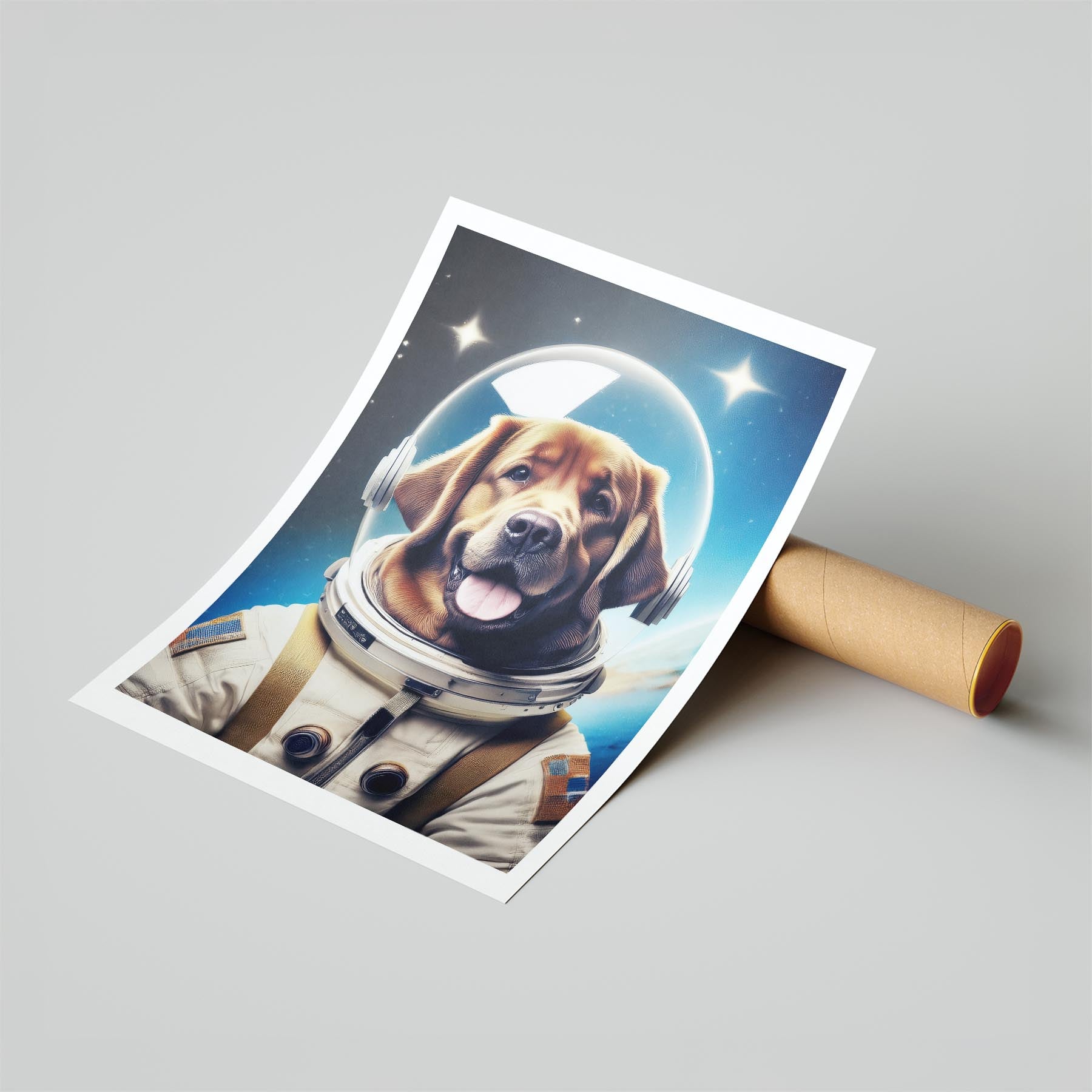 Saint Bernard HOPE Series Inspired by the Obama Poster image 0